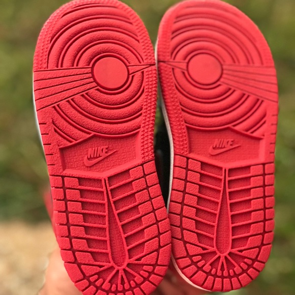 Air Jordan Retro 1 Patent Bred / Banned Reimagined TD Size 9C - Picture 8 of 9